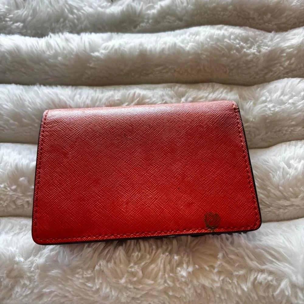 Micheal kors orange wallet